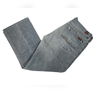 7‎ For All Mankind Light Wash Bootcut Denim Jeans Size 29 Women's